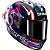 Capacete Shark Aeron GP FIM Zarco Signature Carbon / White / Violet - Imagem 3