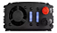 INVERSOR 1000W 12VDC/220V USB MODIF PW - HAYONIK - Imagem 4