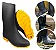 BOTA PVC CANO LONGO PRETA/AMARELO - Imagem 1