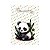 Porta Documentos Panda Neutro II - Imagem 1