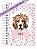 Caderneta Pet Cachorro Beagle - Imagem 1