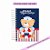 Kit Livro + Caderneta + Porta Documentos Urso Marinheiro Azul e Vermelho - Imagem 6
