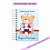 Kit Livro + Caderneta + Porta Documentos Urso Marinheiro Azul Claro - Imagem 6