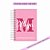 Kit Livro + Caderneta + Porta Documentos Minimalista Rosa - Imagem 3