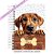 Caderneta Pet Cachorro Rhodesian Ridgeback - Imagem 1