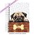 Caderneta Pet Cachorro Pug - Imagem 1