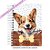 Caderneta Pet Cachorro Pembroke Welsh Corgi - Imagem 1