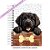 Caderneta Pet Cachorro Newfoundland - Imagem 1