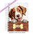Caderneta Pet Cachorro Brittany - Imagem 1
