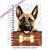 Caderneta Pet Cachorro Belgian Malinois - Imagem 1