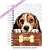 Caderneta Pet Cachorro Beagle - Imagem 1
