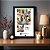 Quadro Interativo Pai Te Amo com Foto Personalizado YouTube - Imagem 1