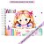 Caderno de Desenho Menininha Personalizado - Imagem 1