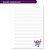 Miolo Impresso Caderno Stitch A5 - 100 folhas - Imagem 1