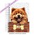 Caderneta Pet Cachorro Chow Chow - Imagem 1