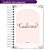 Caderno Personalizado Floral - Imagem 3