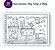 Livro para Colorir Cute 20 desenhos - Imagem 4
