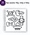 Livro para Colorir Quadrado - Halloween 50 desenhos - Imagem 4