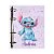 Fichário Personalizado Stitch Estrelas Lilás - Imagem 1
