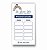 Cartão de Horário | Agendamento | Pediatria | Personalizado | MP102 - Imagem 1