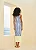 Vestido Midi Com Decote V Linho Listrado - Imagem 2