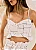 Top Cropped Com Babados - Imagem 2