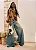 Calça Jeans Pantalona Vintage Wash - Imagem 4