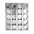 Assadeira Pão De Hambúrguer 58x70 20 Cav 12x2,0cm Alumínio - Imagem 3