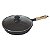 Frigideira Ferro Fundido Com Tampa Vidro 22cm Cabo Madeira - Imagem 1