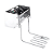 CABEÇOTE P/ FRITADEIRA ÁGUA E ÓLEO CFZL-6 2500W STEVAN METAL - Imagem 1