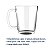 Caneca Xícara Vidro 300ml Camellia - Imagem 5