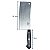 Cutelo de Cozinha Profissional Aço Inox 8" com Cabo Preto - Imagem 3
