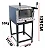 Forno De Pizza Industrial A Gás Refratário 45x60cm Capa Inox Mr Fogões - Imagem 2
