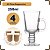 Jogo 4 Canecas Taça Xícara De Cappuccino Café Chocolate 250ml Vidro - Imagem 3