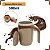 Caneca Mixer Automática Magnética Inox 380ml Misturador Portátil - Imagem 2