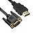 Cabo HDMI macho x VGA macho 1,50m - Imagem 1