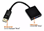 Cabo Adaptador Conversor Displayporte para VGA - Imagem 2
