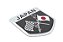 Emblema Race USA Inglaterra Alemanha Japão - Imagem 9