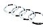 Emblema Tampa Traseira Logo Argolas Audi A4 A6 Q3 Q5 Q7 - Imagem 4