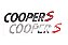 Emblema Cooper S Original Cabriolet John Cooper Works Mini - Imagem 1