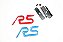 Emblema Rs Grade Ford Fiesta Focus Ka Edge Ecosport Fusion - Imagem 1