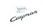Emblema Traseiro Porsche Cayman Original - Imagem 2