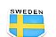 Emblema Bandeira Suécia Sweden Volvo Xc40 C30 Xc60 V40 V90 S - Imagem 4