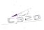 Emblema Mercedes Benz Original C300 C320 Original - Imagem 1