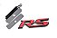 Emblema Rs Grade Gm Onix Camaro Vectra Cruze Sonic Celta Equinox Preto - Imagem 9