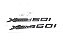 Par Emblemas Laterais Bmw Xdrive 50i X1 X3 X4 X5 X4 X6 Preto - Imagem 1