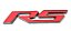 Emblema Rs Gm Chevrolet Camaro Onix Cruze Equinox Traseiro Preto - Imagem 3