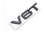 Emblema Audi V6t R8 S5 Rs5 3.0t Rs4 S4 Rs6 S6 Original Preto - Imagem 2