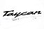 Emblema Traseiro Porsche Taycan Preto Original 9j1853675 - Imagem 1