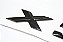 Emblema Tampa Traseira Bmw X3 Preto Porta Malas Motorsport - Imagem 2